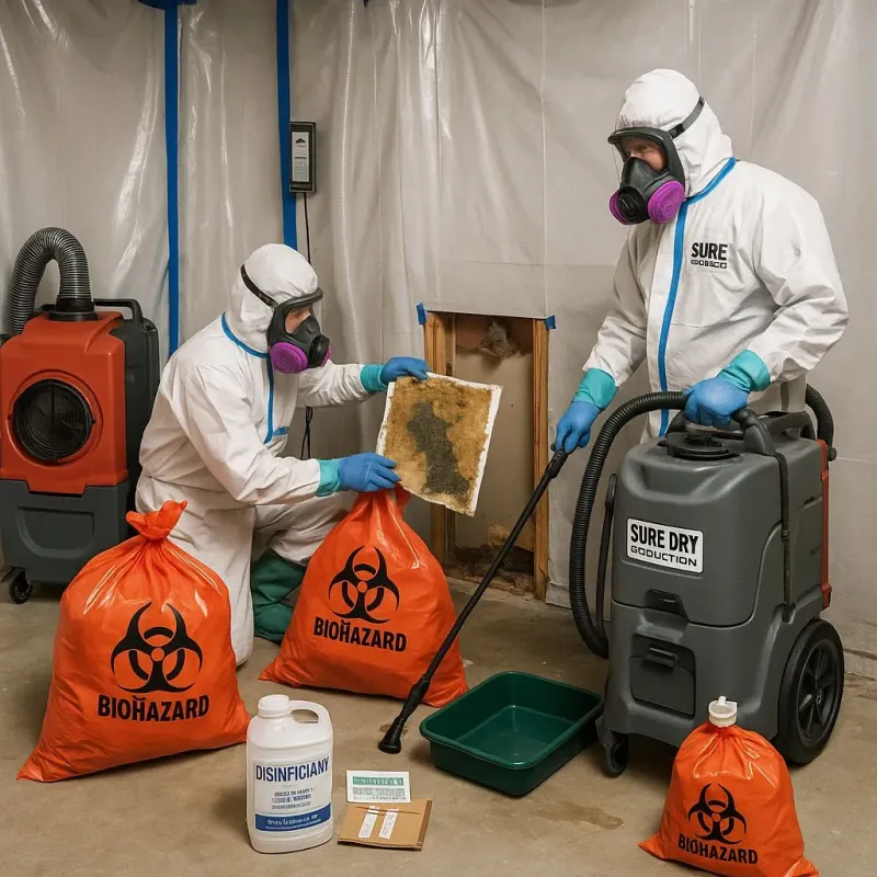 Contaminated Water Handling Protocols process in Mount Gilead, OH