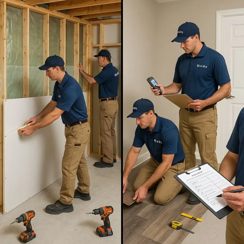 Repairs and Reconstruction process in Mount Gilead, OH