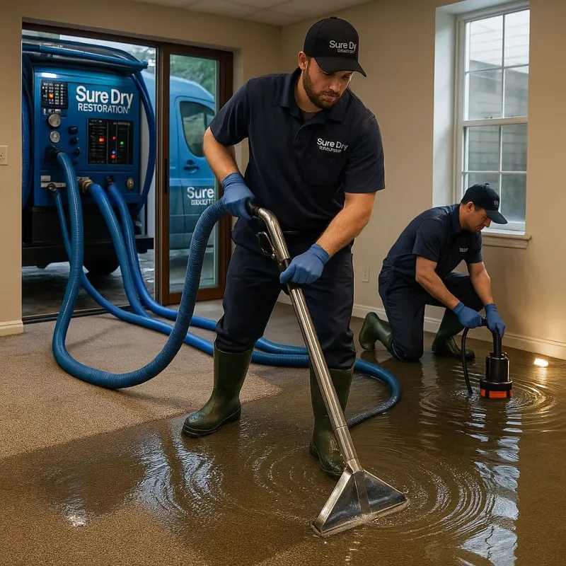 Water Extraction and Removal process in Mount Gilead, OH
